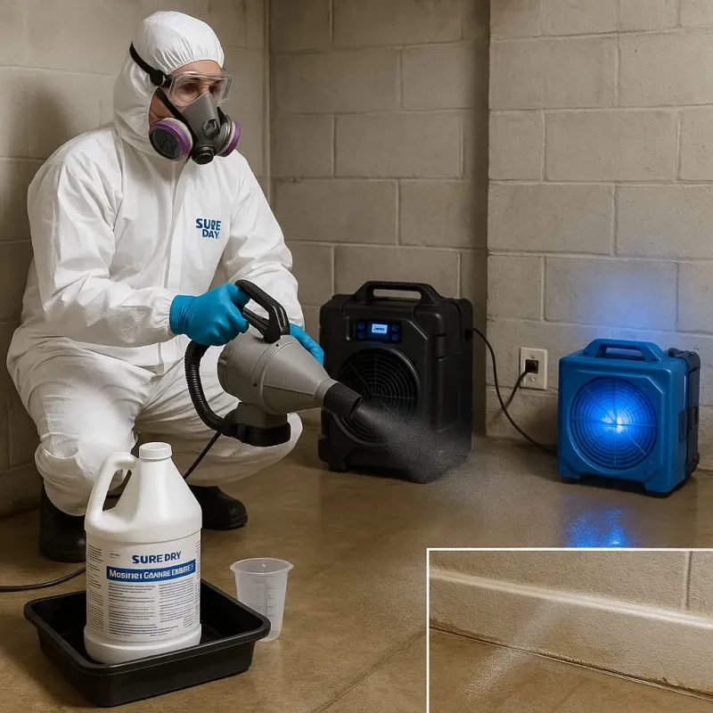 Sanitization and Odor Removal process in Mendenhall, MS